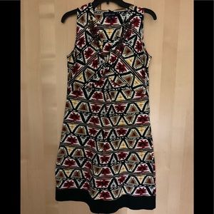 Jones New York Dress sleeveless knee length sz SM